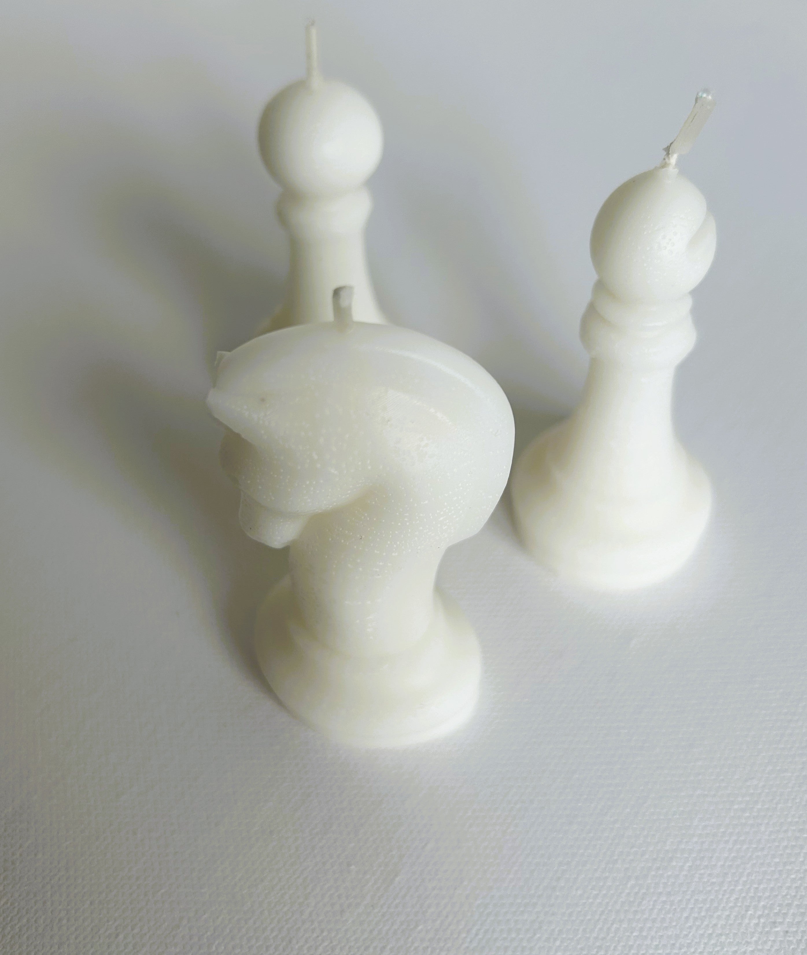 ♟️ Chess Candle Set (6 Pieces) | Sculptural Soy Wax Candles | Mendeleev Atelier