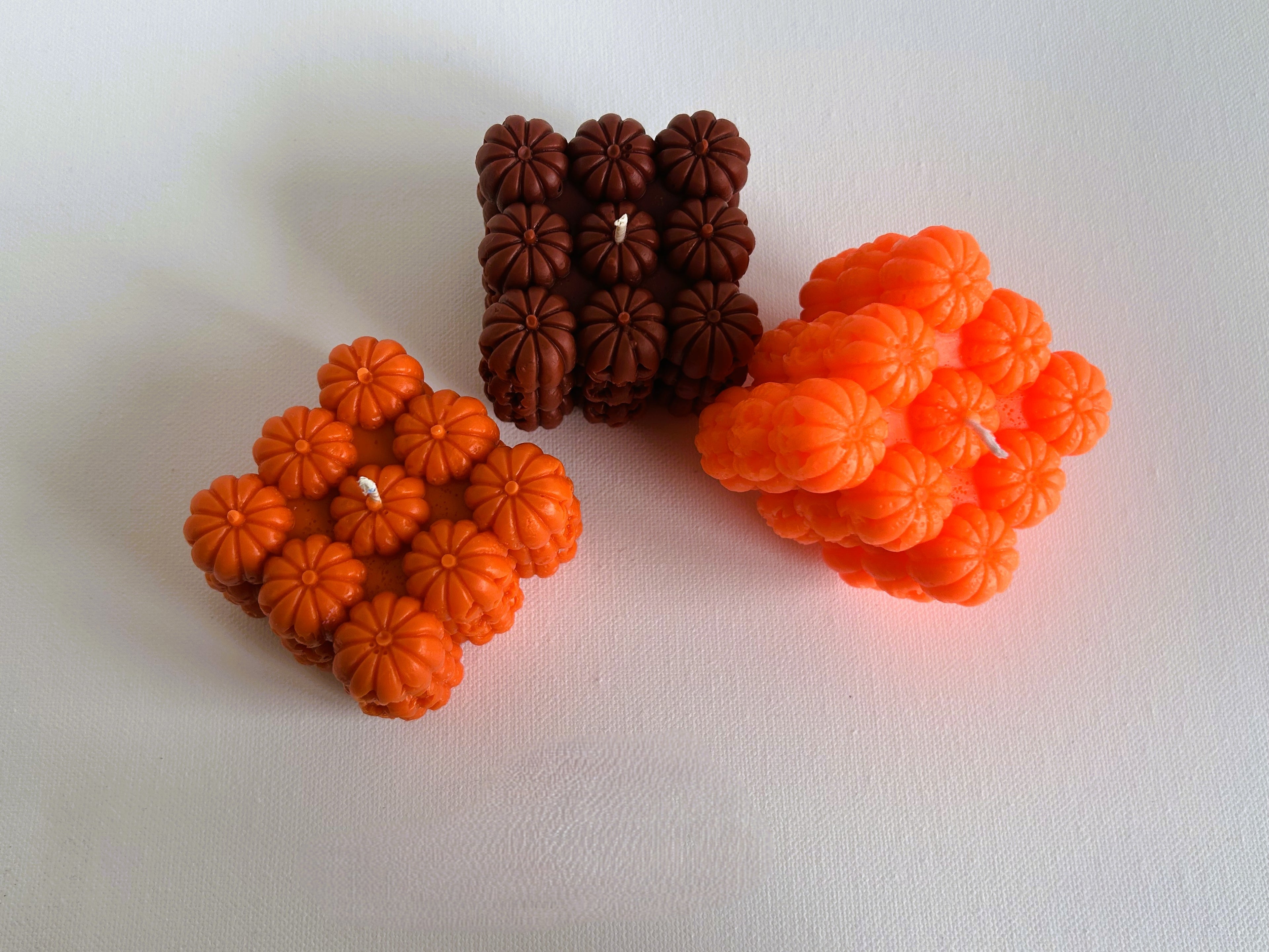 🎃 Halloween Pumpkin Pillar Candle (150g) | Sculptural Soy Wax Candle | Mendeleev Atelier