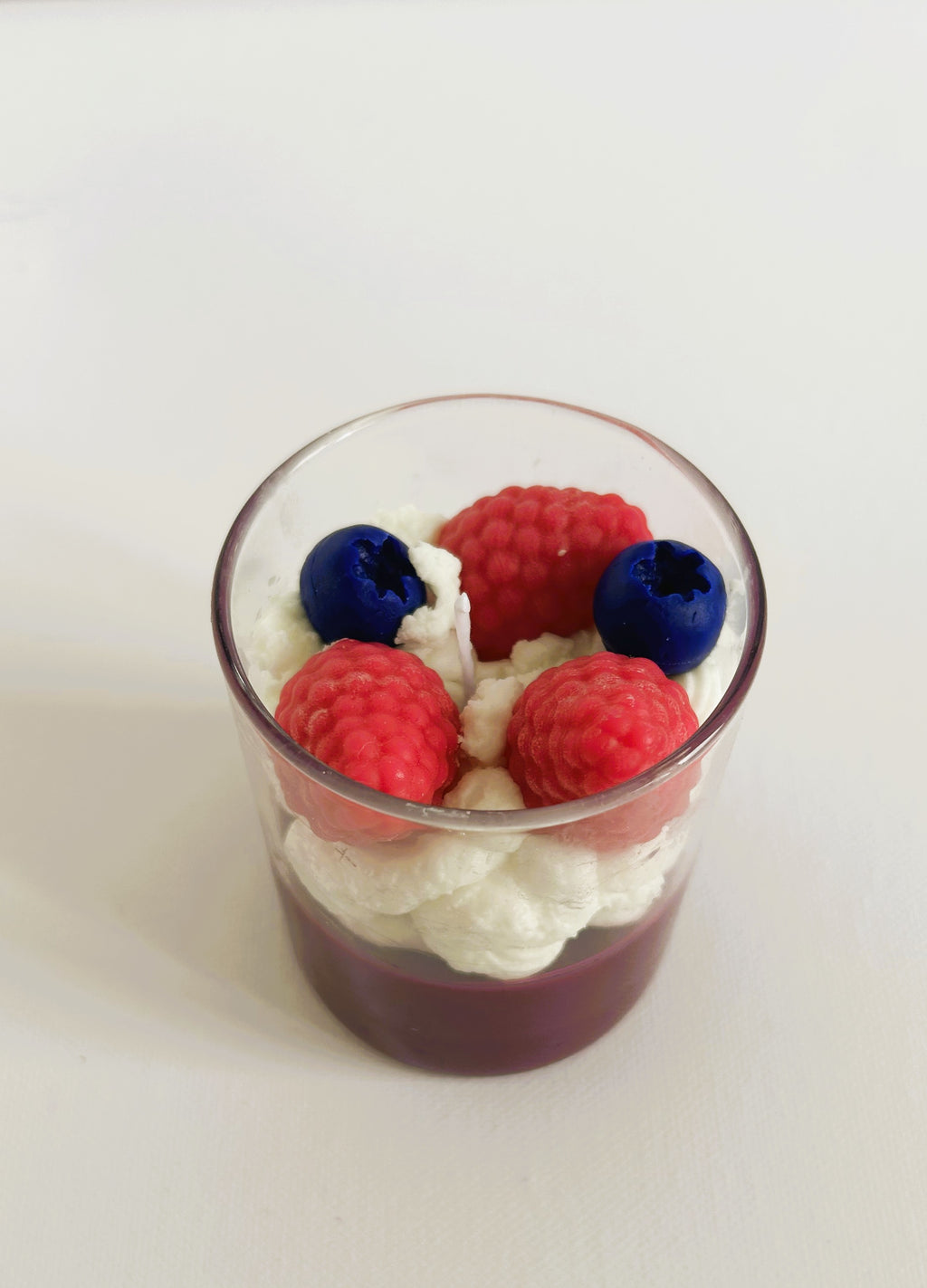🍓 Berry Dessert Candle (150g) | Large Berry Cup Candle | Mendeleev Atelier