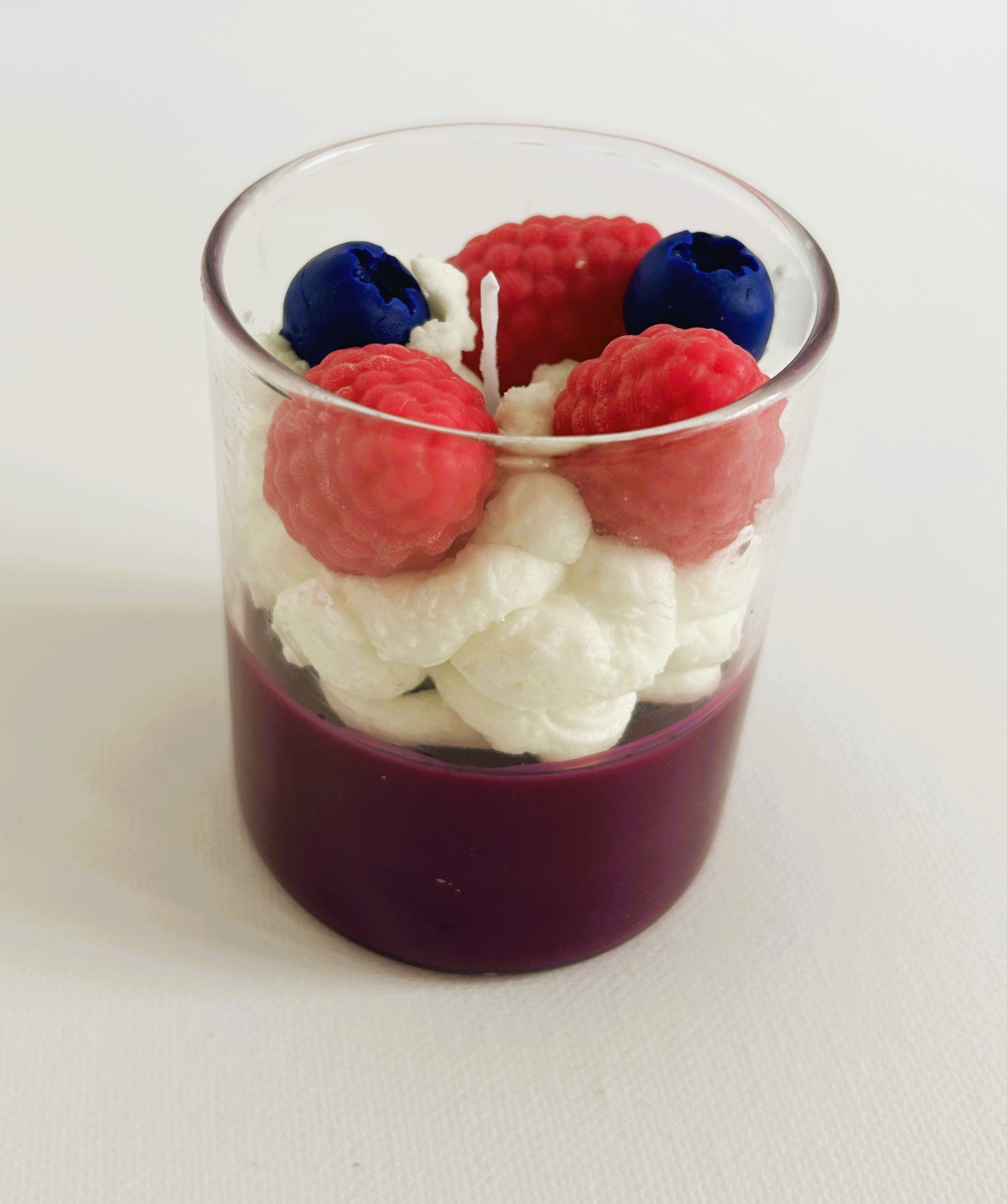 🍓 Berry Dessert Candle (150g) | Large Berry Cup Candle | Mendeleev Atelier