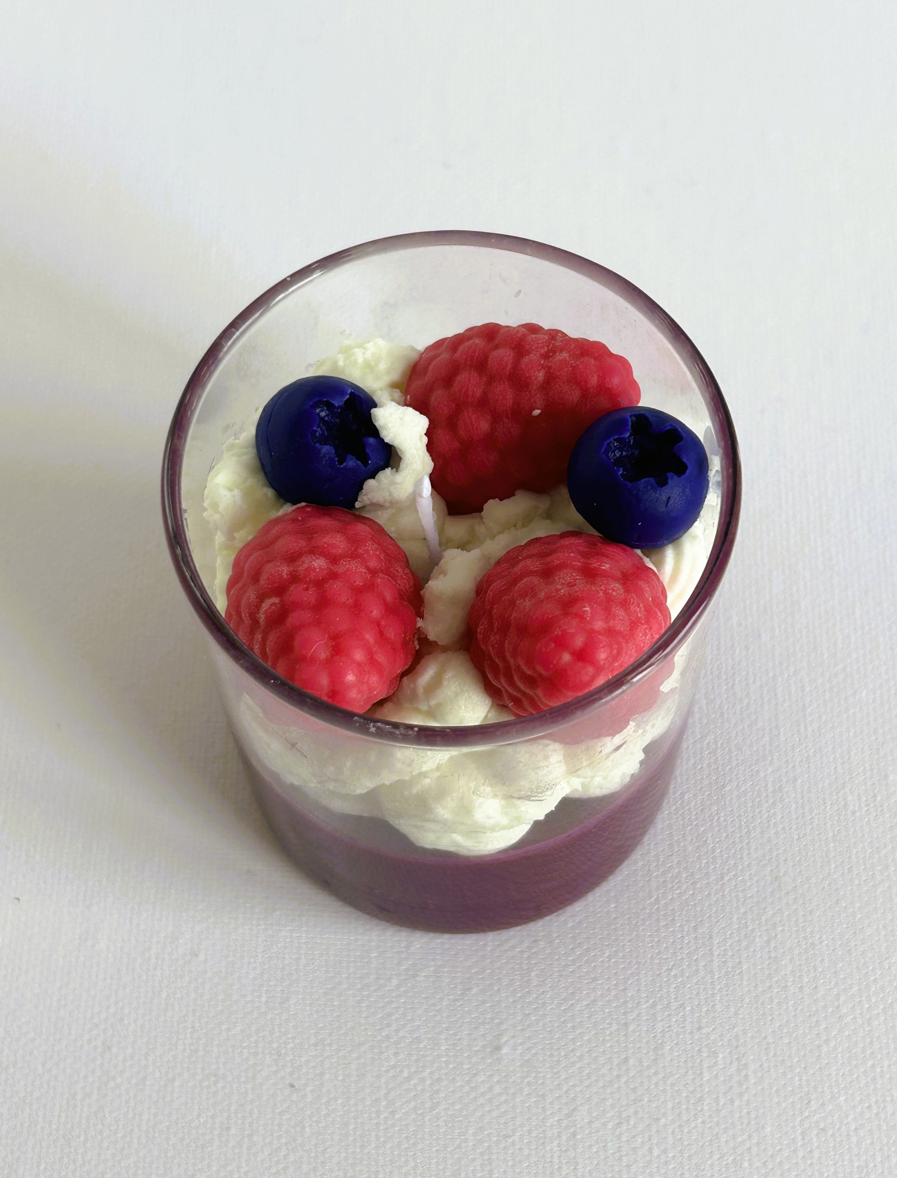 🍓 Berry Dessert Candle (150g) | Large Berry Cup Candle | Mendeleev Atelier