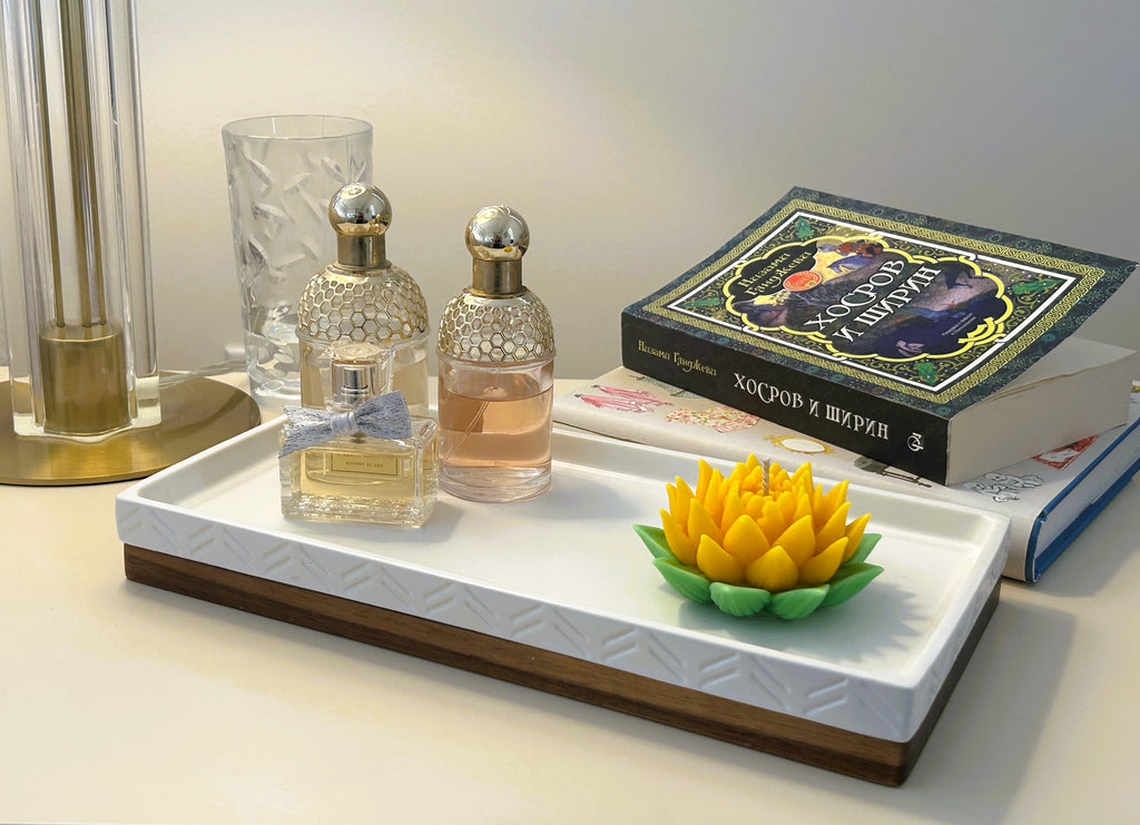🌼 Large Flower Sculptural Candle (100g) | Handmade Soy Wax Candle | Mendeleev Atelier