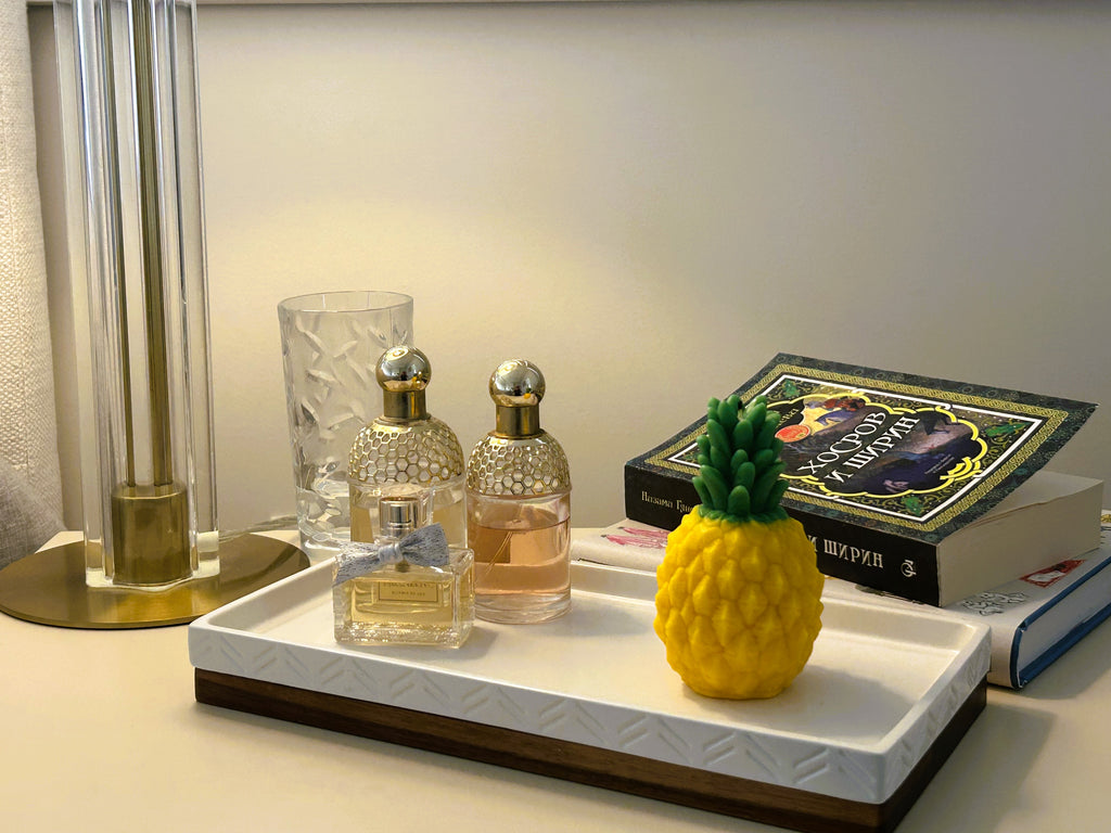 🍍 Pineapple Candle (200g) | Luxury Sculptural Fruit Candle | Mendeleev Atelier