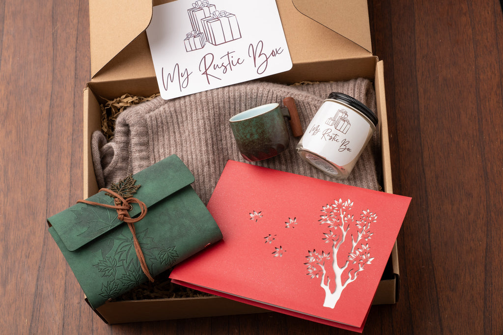 🍁 Rustic Gift Box — For Her & Him