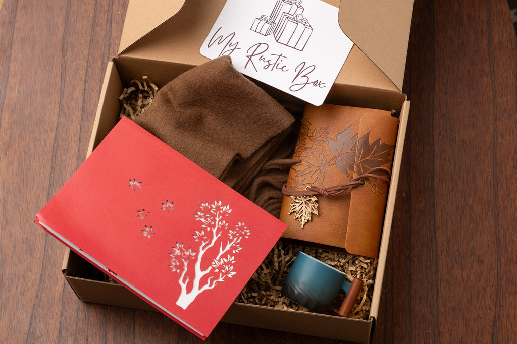 🍁 Rustic Gift Box — For Her & Him