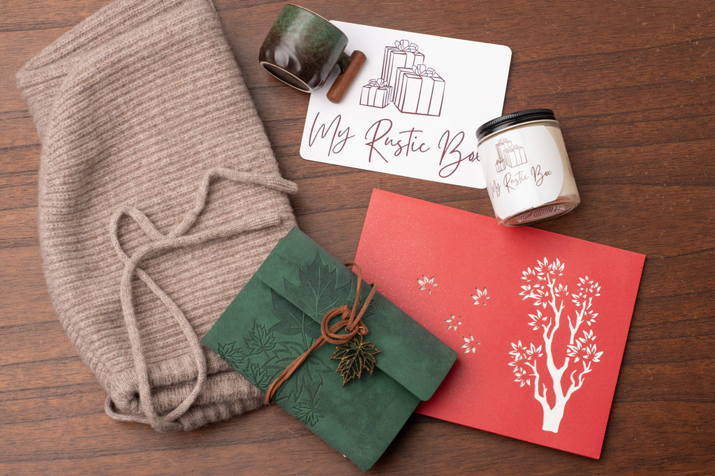 🍁 Rustic Gift Box — For Her & Him